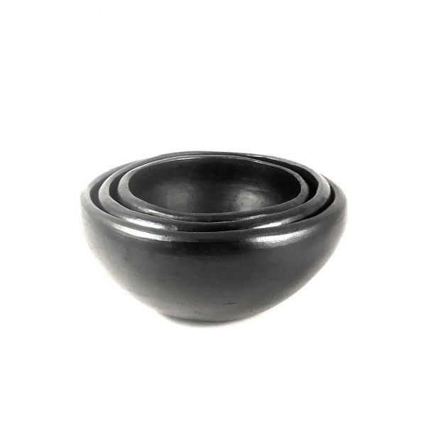 bowl black pottery