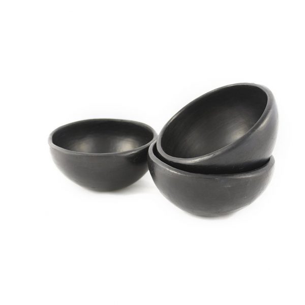 bowl black pottery