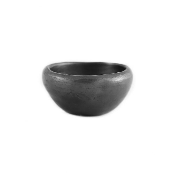 mini bowl black pottery